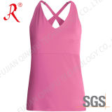 Ladies Sexy Seamless Tank Tops in Pink (QF-S262)