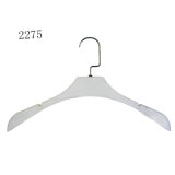 Custom White No Slip Women Clothes Hangers for Retail Stores