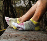 Odd Socks Colored Knitting in Stripes Fashion Style Ankle Socks
