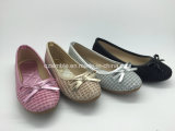 New Design Shiny Upper of Kids Flat Dance Shoes