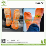 High Quality Polyester Anti-Skid Non-Slippery Grip Socks, Kid Trampoline Socks for Jumping