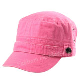 Wholesale Military Army Pigment Dyed Washed Cap for Lady