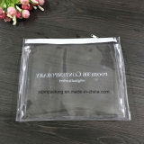 2018 Custom PVC EVA Plastic Transparent Zipper Bag Packing Storage Bag (jp-plastic002)