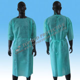 Green Medical Disposable Isolation Gown and Surgery Clothes