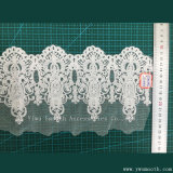 Wholesale Fashion White Cotton Sewing Embroidery Machine Lace Trim Fabric