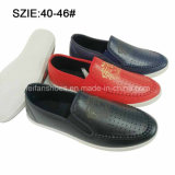 New Style Fashion Men's Slip on Breathable Casual Leather Shoes (MP16721-18)