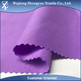 Polyester Brushed Dull Satin Fabric for Bag/Garment