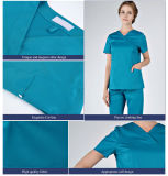 China Wholesale Printed Scrubs Hospital/Fashion Print Scrubs for Medical Supply