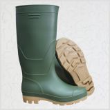 Good Quality Thickened Men PVC Safety Labor Rain Boots (HRD-002)