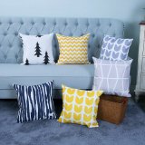 Digital Print Decorative Cushion/Pillow with Geometric Pattern (MX-39)