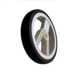 12 Inch Black PU Foam Stroller Wheel