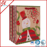 Brown Kraft Christmas Gift Paper Bags with Stamping and Hang Tag