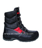 Professional Red Part Sport Style Safety Military Shoes (HQ03025)