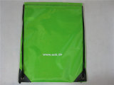 Eco-Friendly Folding Reusable Nylon Drawstring Bag Drawstring Backpack (MECO164)