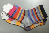 Women's Stripe Breathable Soft Cotton Casual Socks