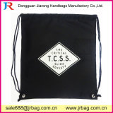 Promotional Recycle Outdoor Cotton Canvas Drawstring Backpack