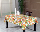 Hot Popular Cheap Colorful PVC Printed Pattern Table Cover Fabric Backing Tablecover