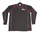 Spandex Lycra Long Sleeve Rash Guard for Sport Wear