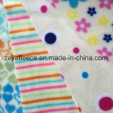 Print Flannel Fabric in 100% Polyester
