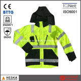 New Reflective Mens Working Safety Workwear Hi Vis Jacket