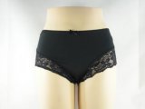 2015 BSCI Oeko-Tex Women's Underwear Panty 122504 with Lace
