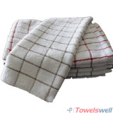 Absorbent Quick-Drying Checkered Kitchen Dish Towel