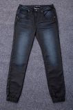 Women's Casual High Waist Black Denim Jeans Pants