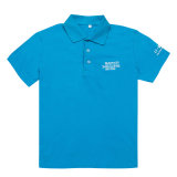 Full Blue Men's Short Sleeve Polo Shirts Uniform Clothes (PS051W)