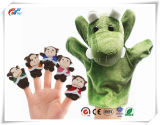 Storytime Animal Finger Puppets Set - 6 Piece Five Little Monkeys Setting in a Tree Educational Toys