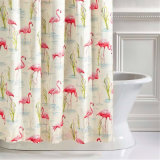 Cranes PEVA Waterproof Shower Curtain for Bathroom