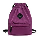 190t 210d Polyester Nylon Cheap Sport Backpack Drawstring Bag