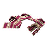 Long Striped Style Scarf with Tassels (JRI012)