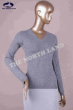 Ladies Cashmere V Neck Pullover Csw140909L