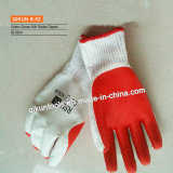 K-52 Polycotton Latex Palm Coated Safety Working Gloves