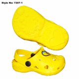 Yellow Color EVA Kids Clogs, Summer Sandal Shoes