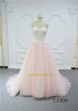 Pink Color Sweetheart Neckline Sweetheart Latest Design Bridal Wedding Dresses