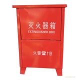 Red Fire Fighting Apparatus Fire Extinguisher Box