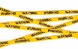 Yellow Black PE Warning Tapes Cc-Wt001