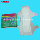 280mm Ashan Lady Cheap Sanitary Napkin Perforated Film Top Sheet, 10+5 Factory Economic Sanitary Napkin for Women