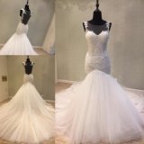 Mermaid Evening Prom Party Bridal Wedding Dress Gown