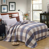 England Style Microfiber Fleece Bedspread, Bedcover, Coverlet, Bed Throw