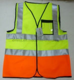 2016 Popular Safety Vest with 3cm Reflective Tape