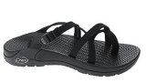 Soft Poly Webbing Crossover Loop Thong Style Sandals