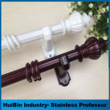 OEM/ODM Cheap Metal Covered with Plastic Window Curtain Rod Curtain Pole for Project