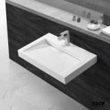 Solid Surface Artificial Stone Sanitary Ware Bathroom Wash Basin (180216)