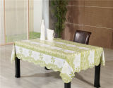 Printed PVC Tablecloth with Nonwoven Backing/Spunlace Backing in Roll (TJ0086A)