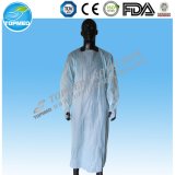 CPE Surgical Gowns with Long Sleeves and Thumb Loop Cuff