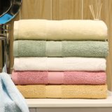 Top Quality Cotton 16s Long Staple Colored Home/Hotel Bath Towels