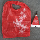 Eco Friendly Portable Folded Christmas Promotion Gift Bag