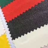 Hot Melt Glue Glitter PU Leather for Labels Package Printing Hx-0734
